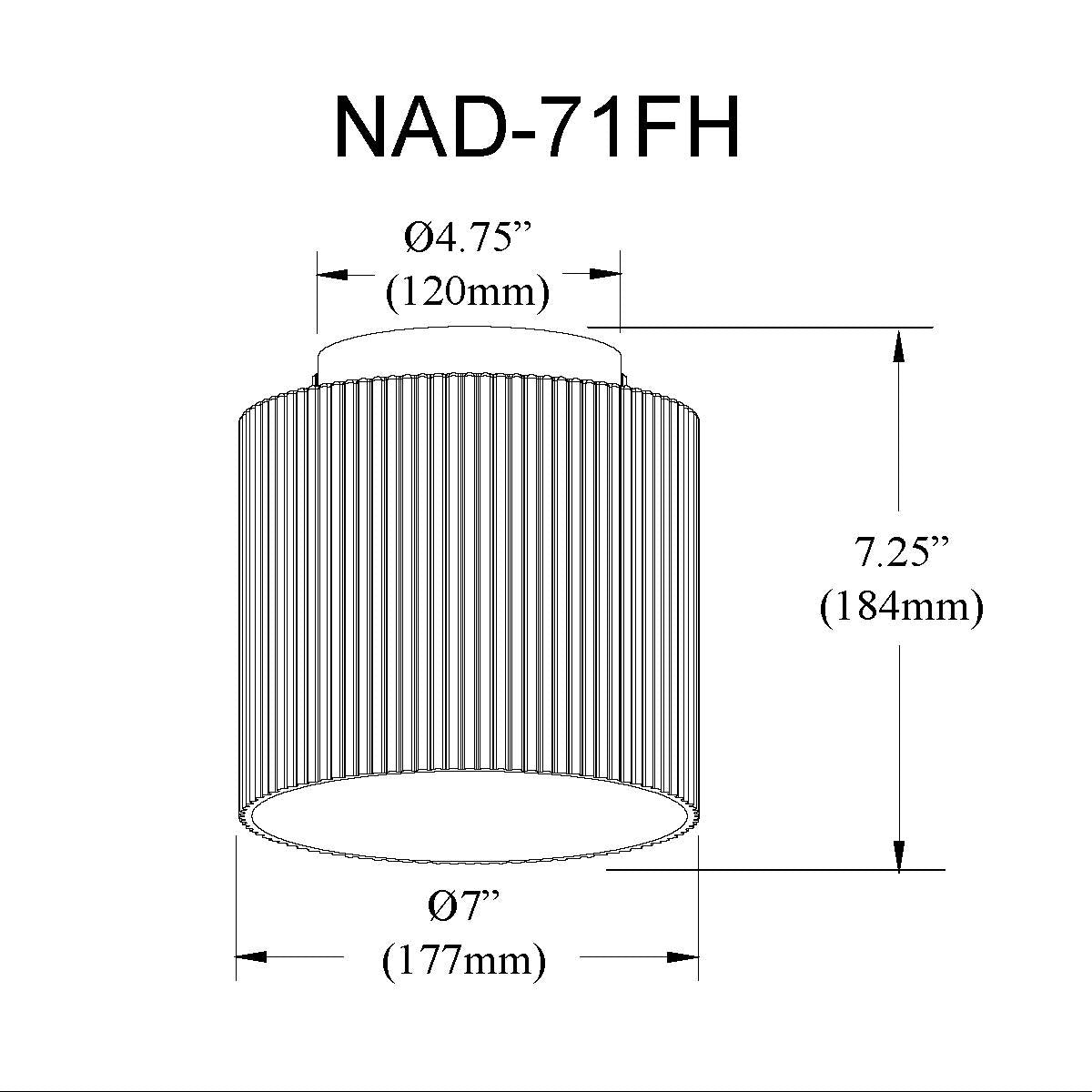 DAINOLITE LTD. NAD-71FH-PC-FL d94bdb6d-90d5-4872-b957-dd2354ca4be8