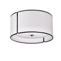 DAINOLITE, NOTCHED DRUM CEILING FLUSH, FLUSH MOUNT CEILING LIGHTS