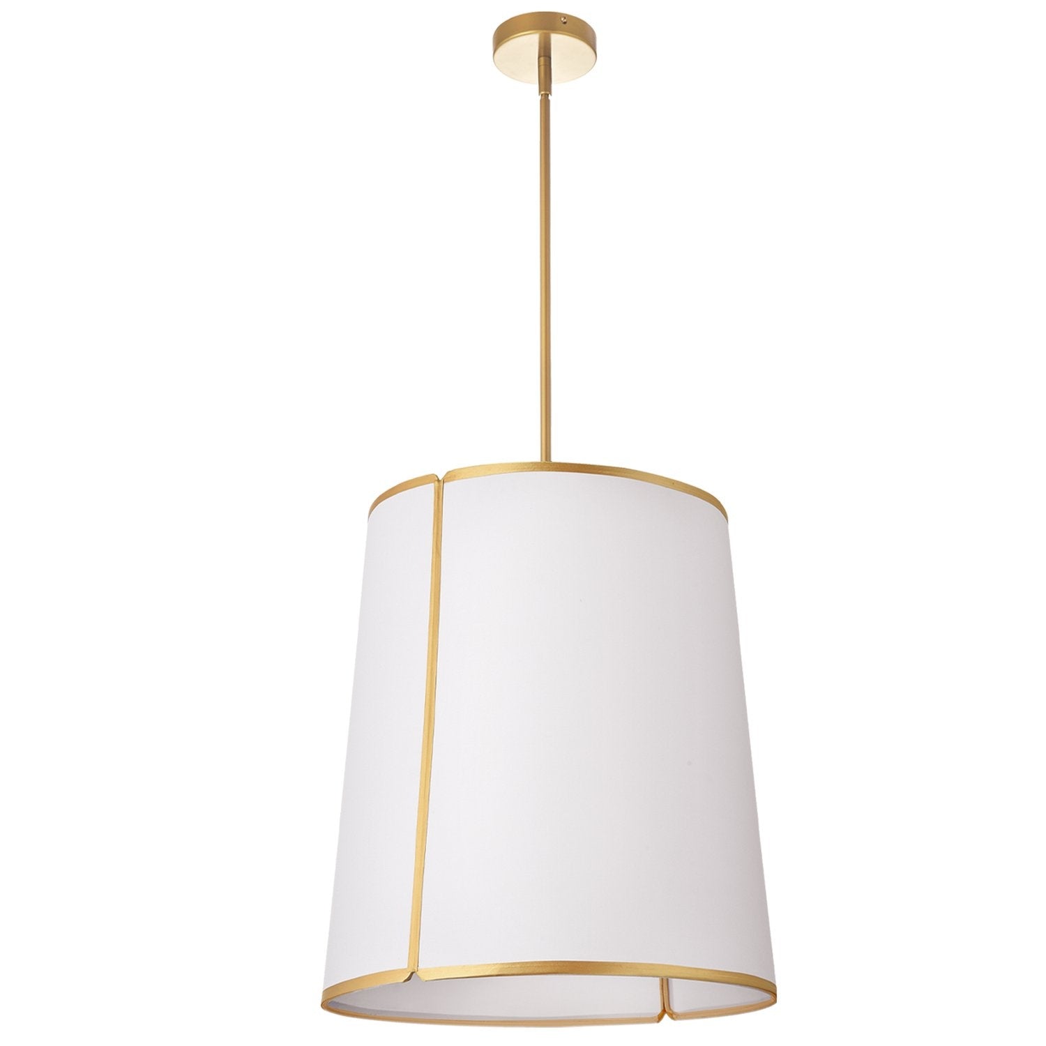 DAINOLITE, NOTCHED DRUM HANGING PENDANT, PENDANT LIGHT