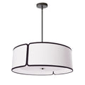 DAINOLITE, NOTCHED DRUM HANGING PENDANT, PENDANT LIGHT