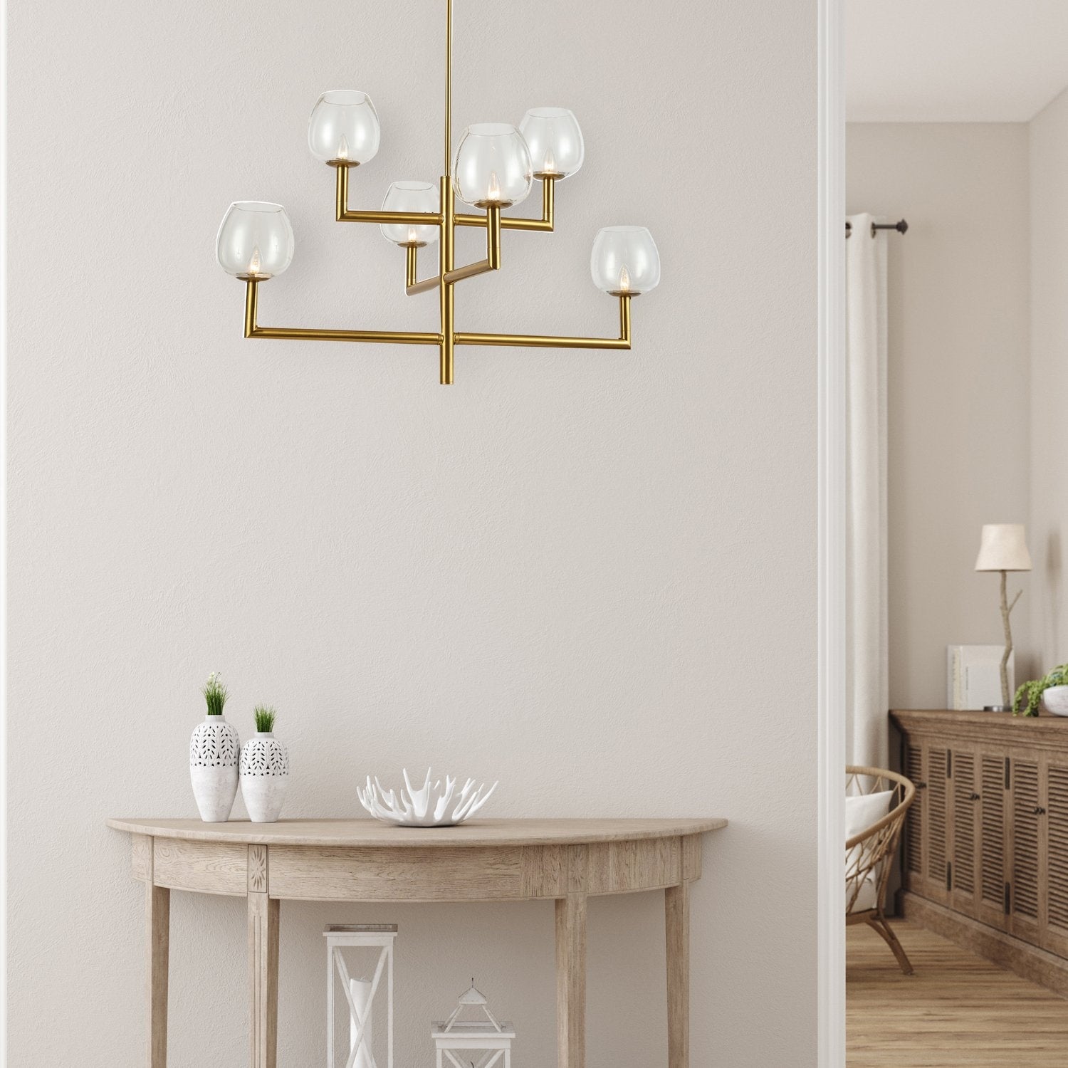 DAINOLITE, NORA HANGING CHANDELIER, CHANDELIER LIGHT