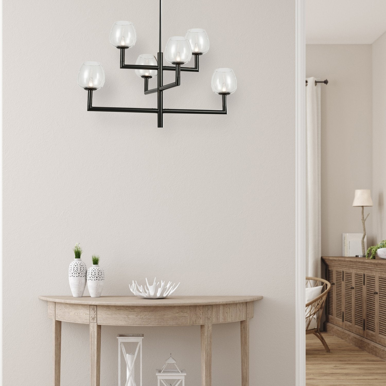 DAINOLITE, NORA HANGING CHANDELIER, CHANDELIER LIGHT