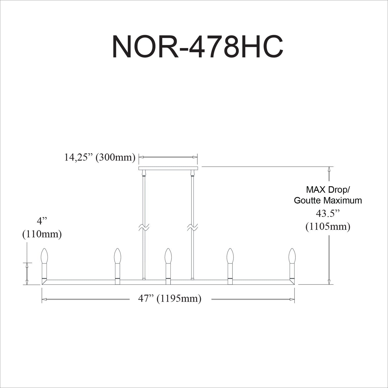 DAINOLITE, NORA HANGING CHANDELIER, CHANDELIER LIGHT