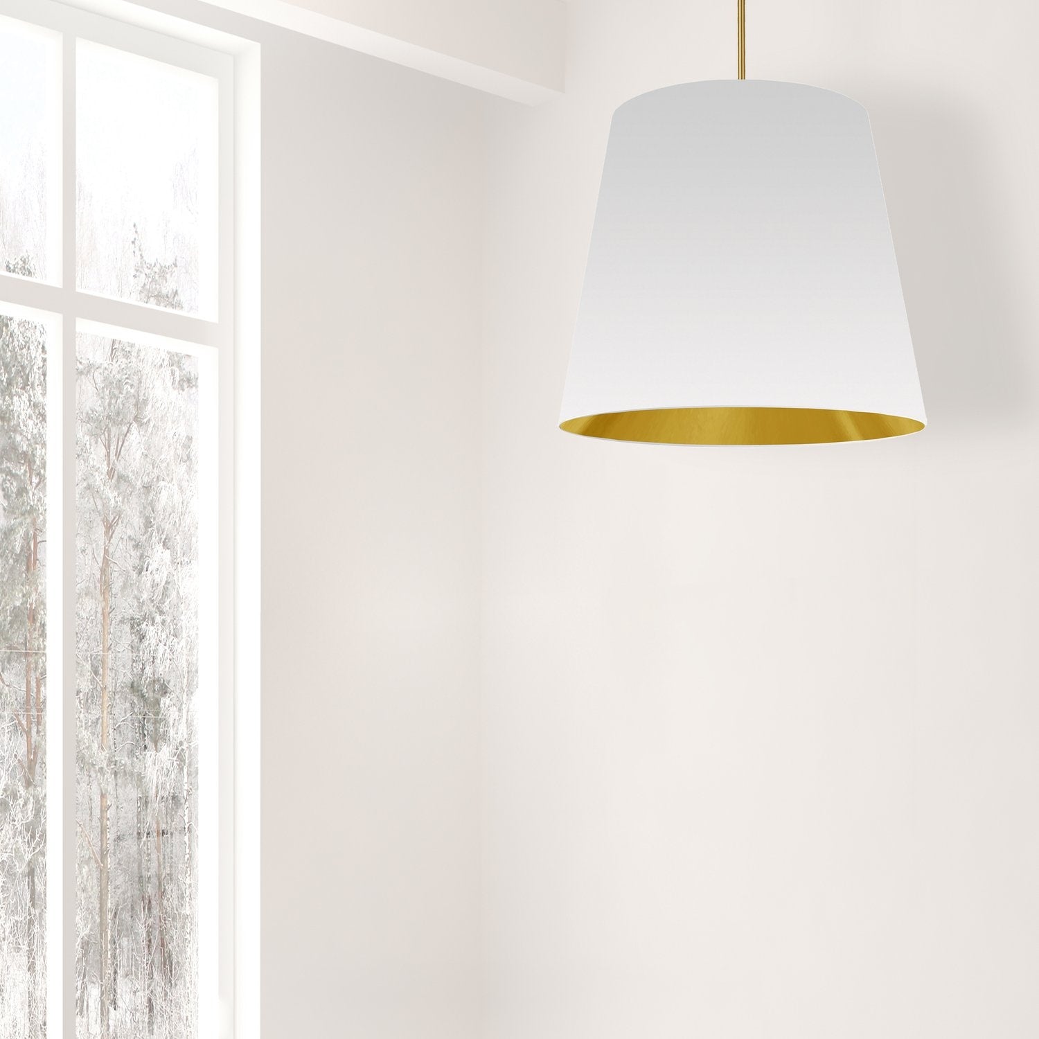 DAINOLITE, DRUM HANGING PENDANT, PENDANT LIGHT