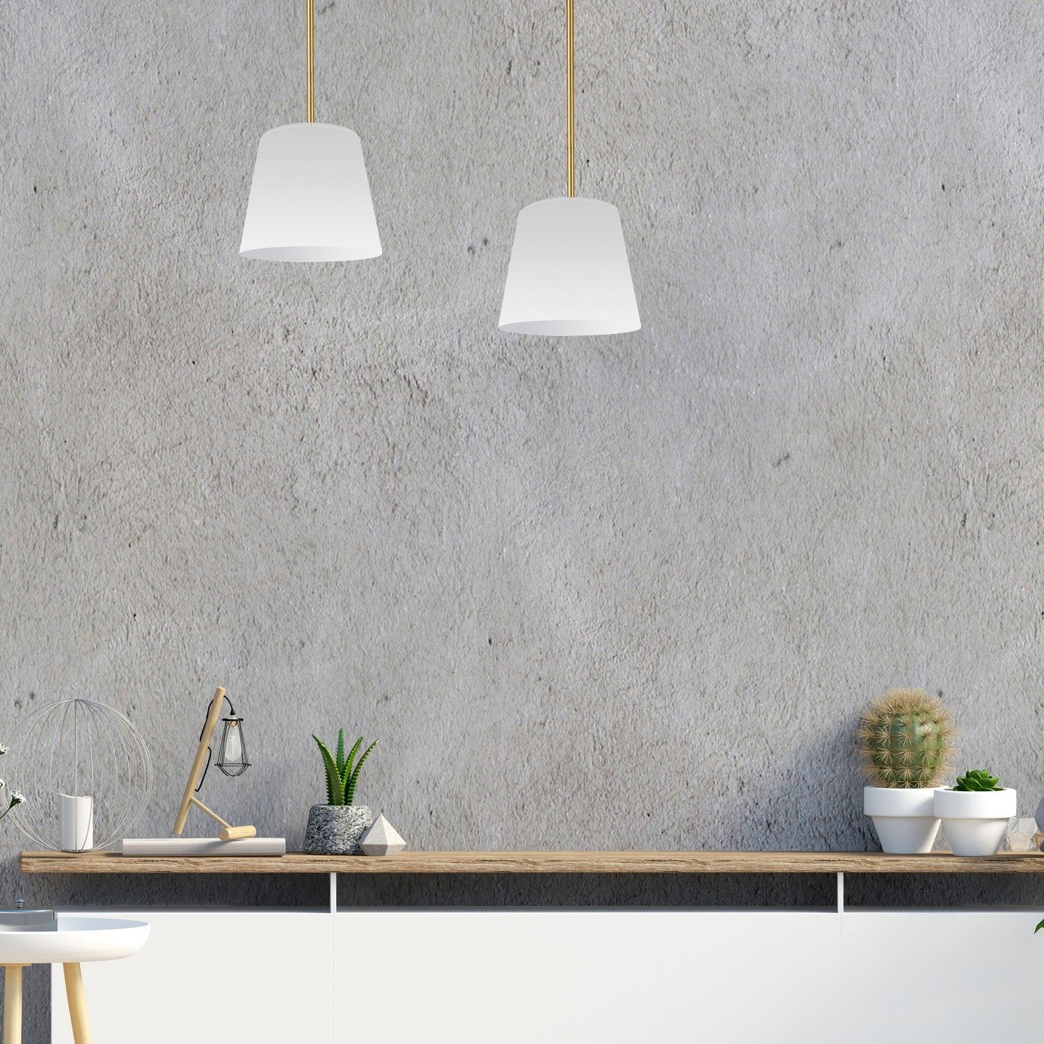 DAINOLITE, DRUM HANGING PENDANT, PENDANT LIGHT