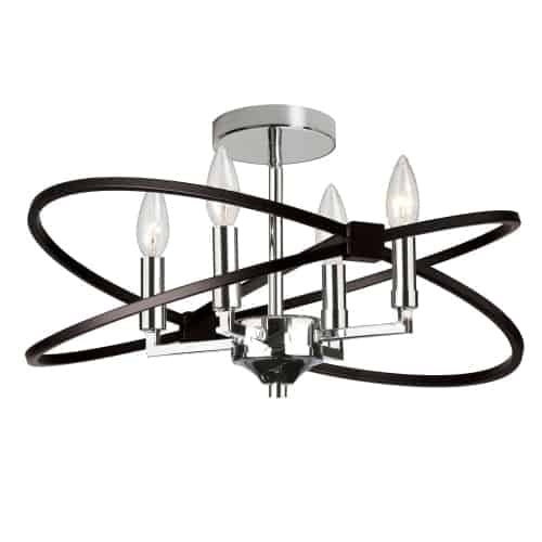 DAINOLITE, PALOMA CEILING SEMI FLUSH, SEMI FLUSH MOUNT LIGHT