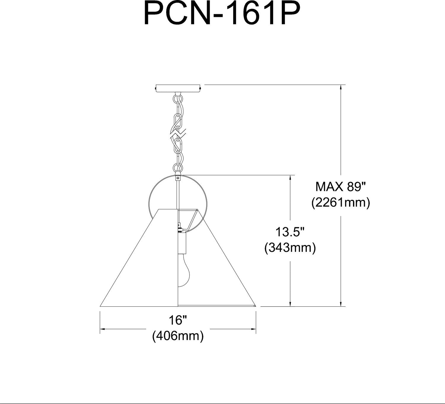 DAINOLITE, PRINCETON HANGING PENDANT, PENDANT LIGHT