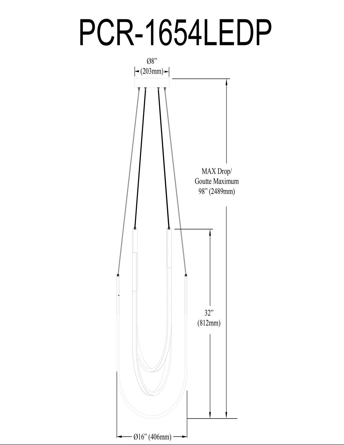 DAINOLITE, PACARI HANGING PENDANT, PENDANT LIGHT
