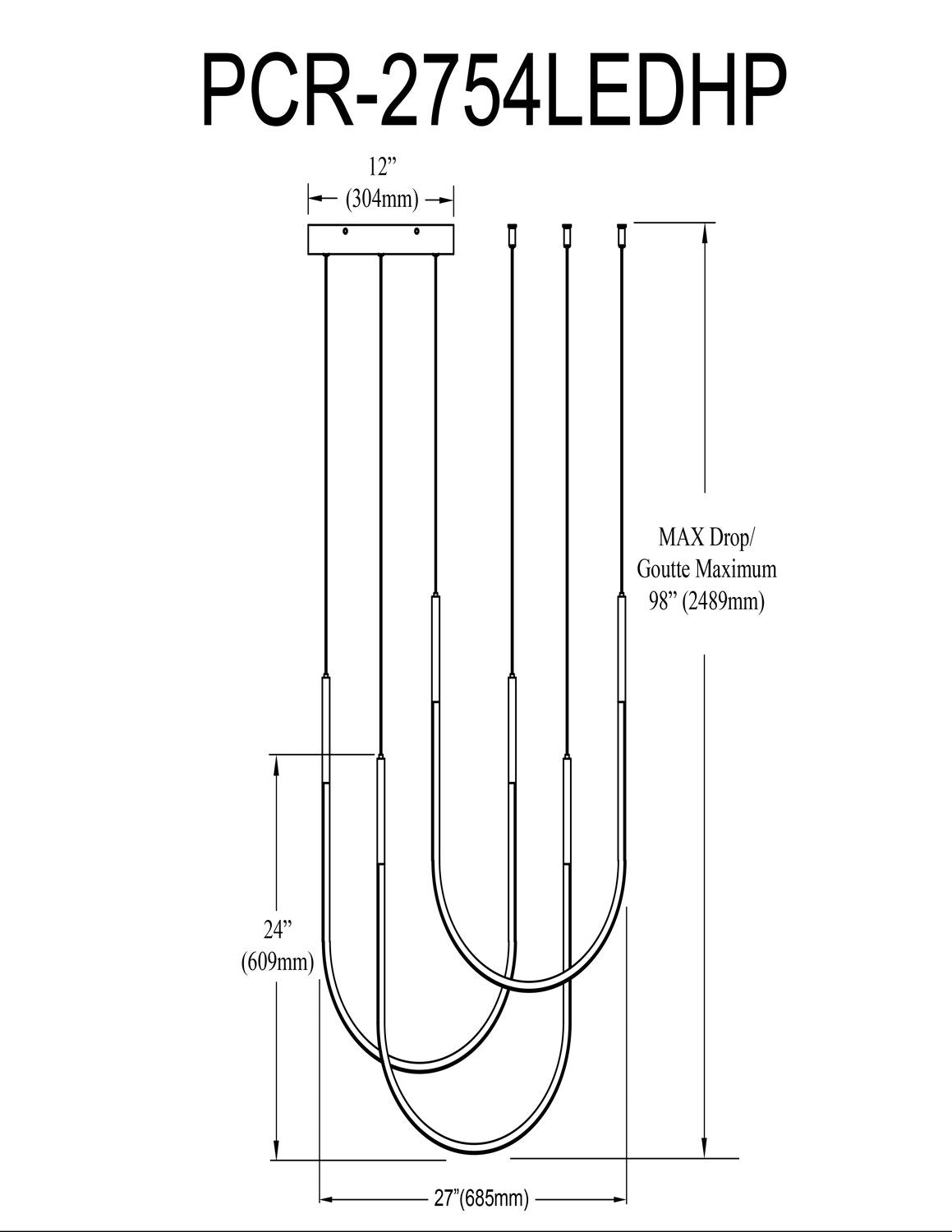 DAINOLITE, PACARI HANGING PENDANT, PENDANT LIGHT