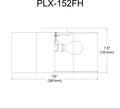 DAINOLITE, PHLOX CEILING FLUSH, FLUSH MOUNT CEILING LIGHTS