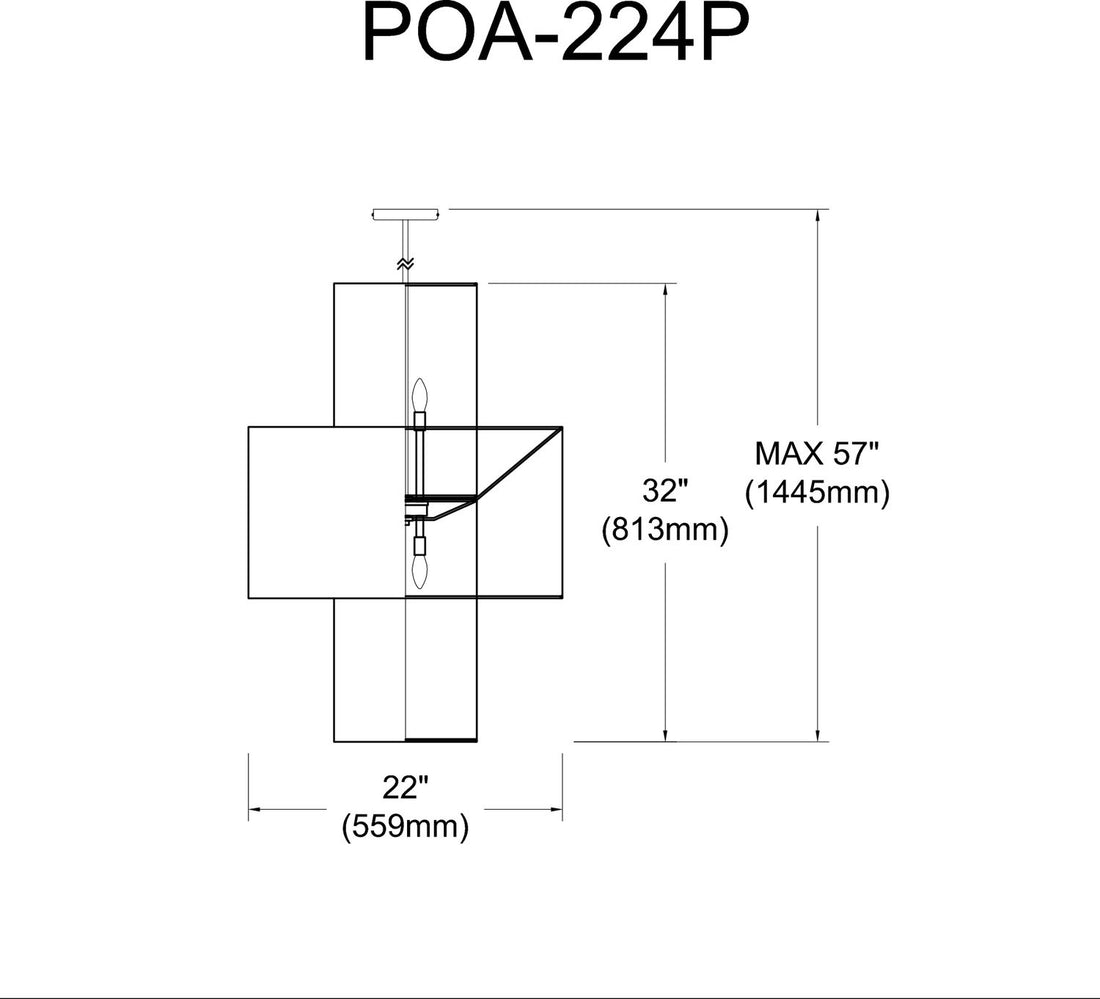 DAINOLITE, PATRONA HANGING PENDANT, PENDANT LIGHT