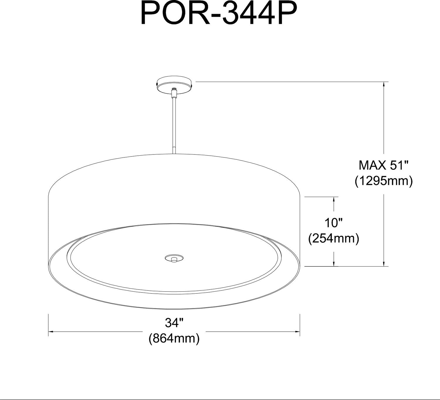 DAINOLITE LTD. POR-344P-MB-WH 1a0a68b9-73ba-4882-9a01-f99de5aedb4e