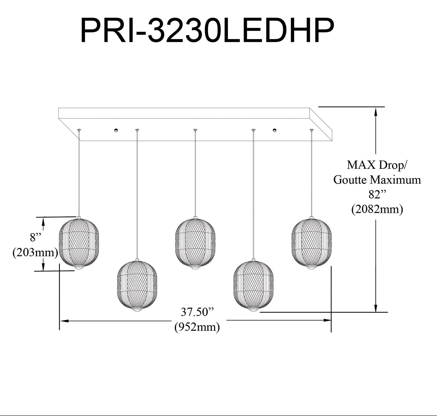 DAINOLITE, C HANGING PENDANT, PENDANT LIGHT
