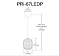 DAINOLITE LTD. PRI-67LEDP-MB a0d232cd-08d2-4cfc-8b11-232cd896df40