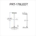 DAINOLITE PRESCOTT TABLE TASK - Task