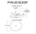 DAINOLITE, PAVEN HANGING PENDANT, PENDANT LIGHT