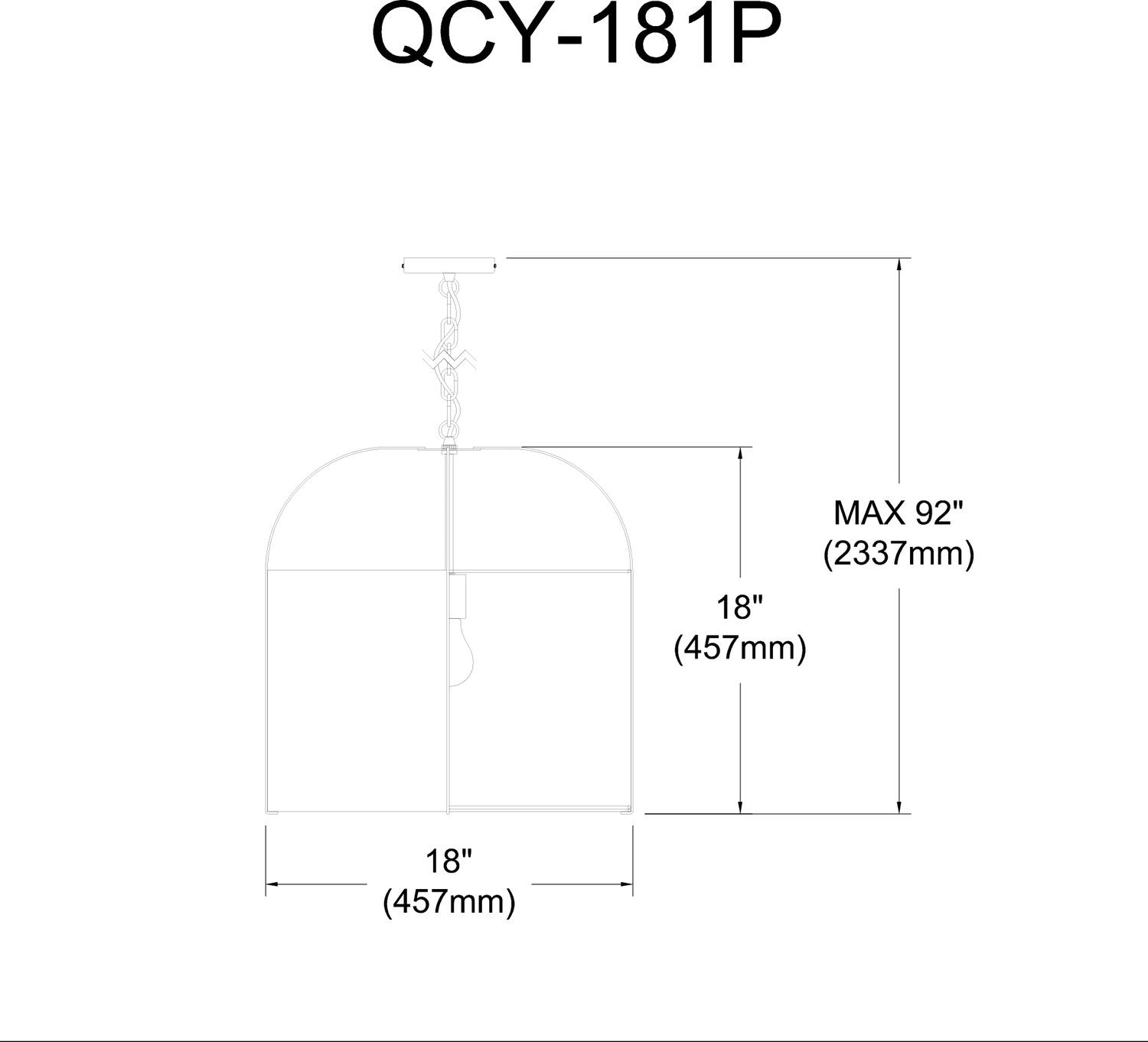 DAINOLITE, QUINCY HANGING PENDANT, PENDANT LIGHT