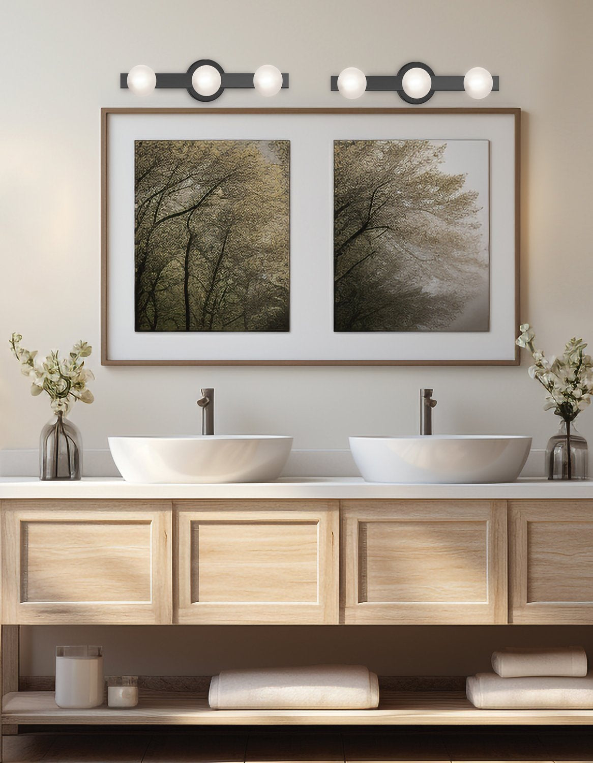DAINOLITE, RALEIGH WALL VANITY, VANITY LIGHT