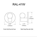 DAINOLITE, RALEIGH WALL VANITY, VANITY LIGHT