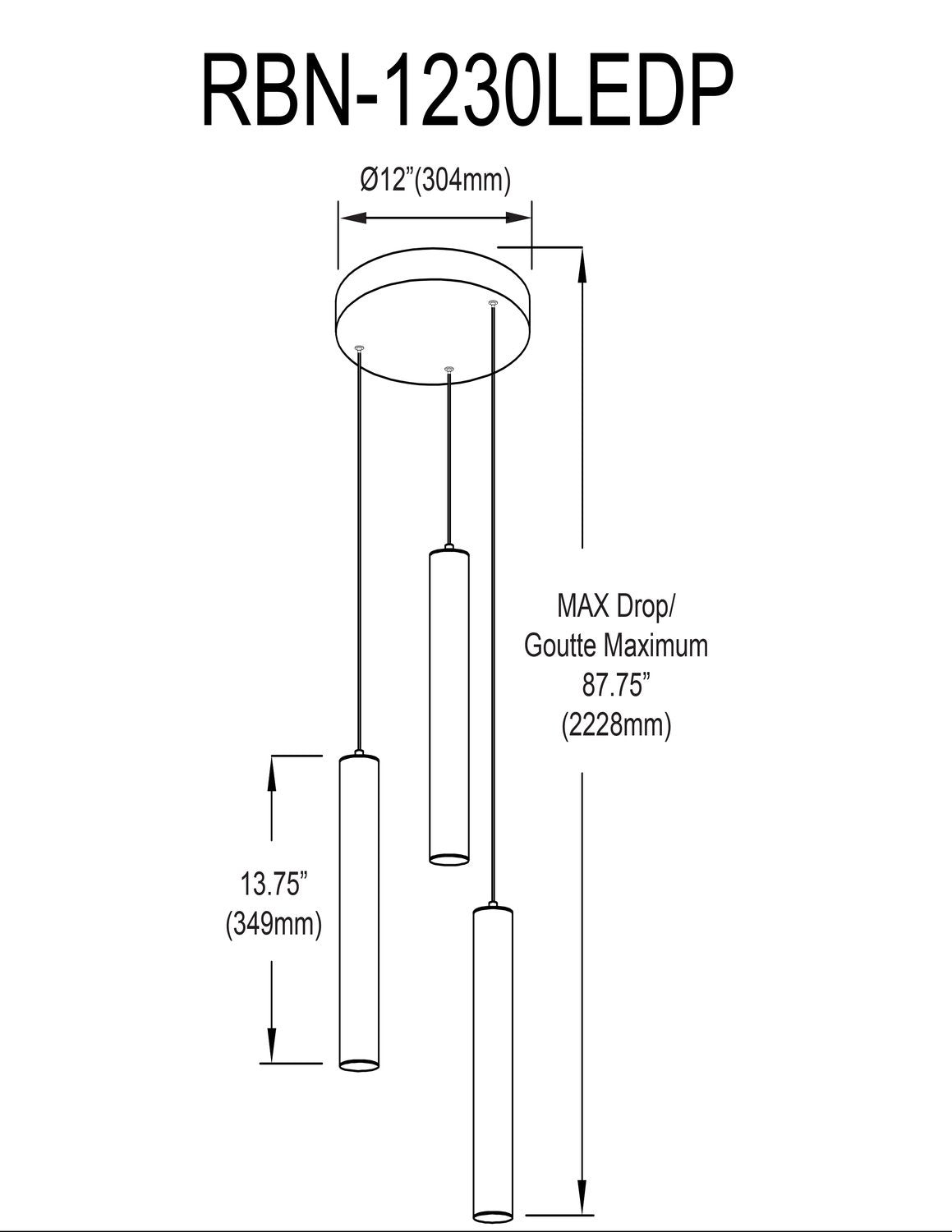 DAINOLITE LTD. RBN-1230LEDP-AGB 42881508-ca0d-457c-821f-bbb409021558