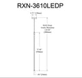 DAINOLITE, ROXANNE HANGING PENDANT, PENDANT LIGHT