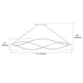 DAINOLITE, SELI HANGING PENDANT, PENDANT LIGHT