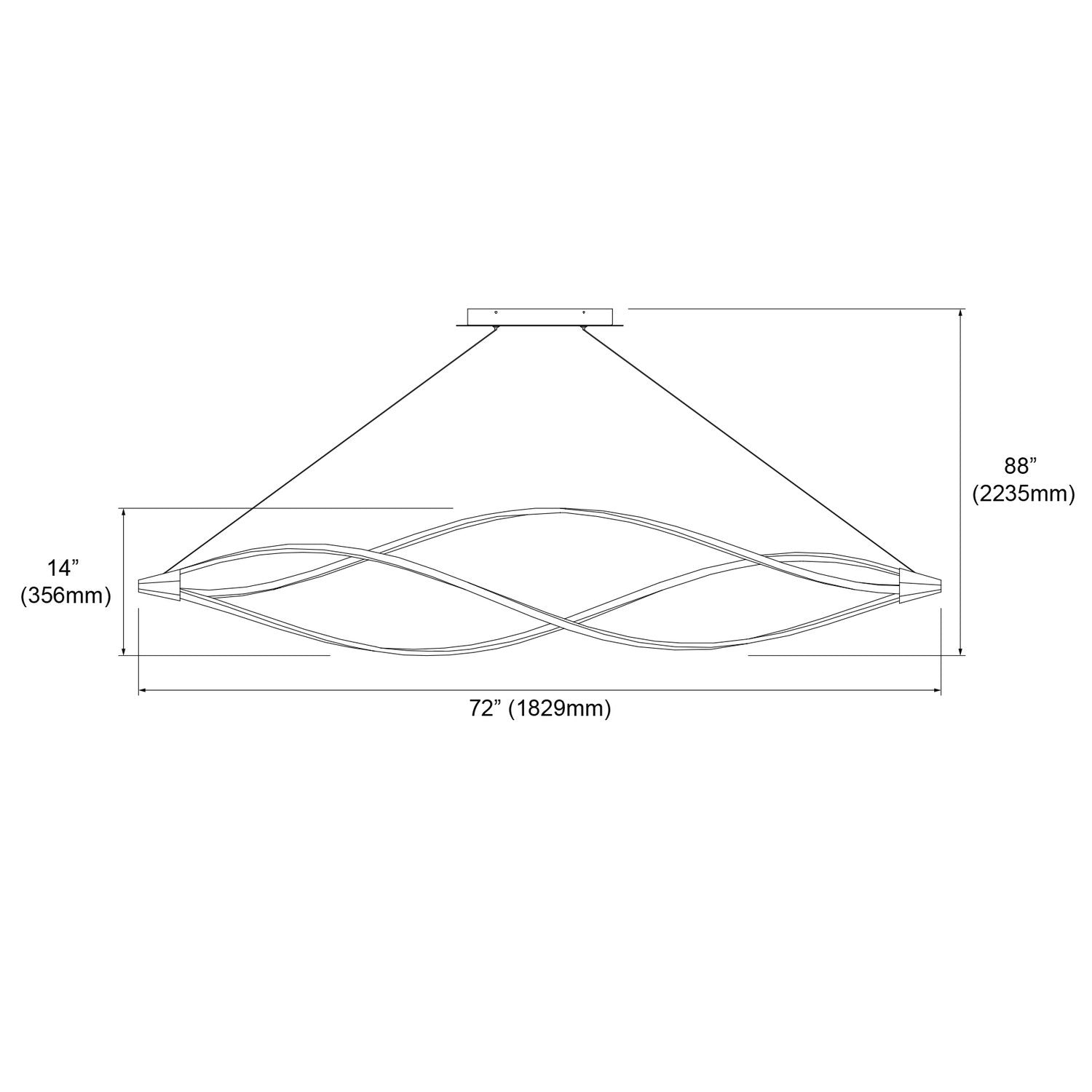 DAINOLITE, SELI HANGING PENDANT, PENDANT LIGHT