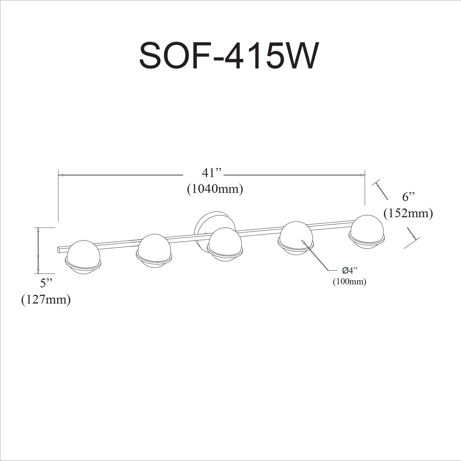 DAINOLITE, SOFIA WALL VANITY, VANITY LIGHT
