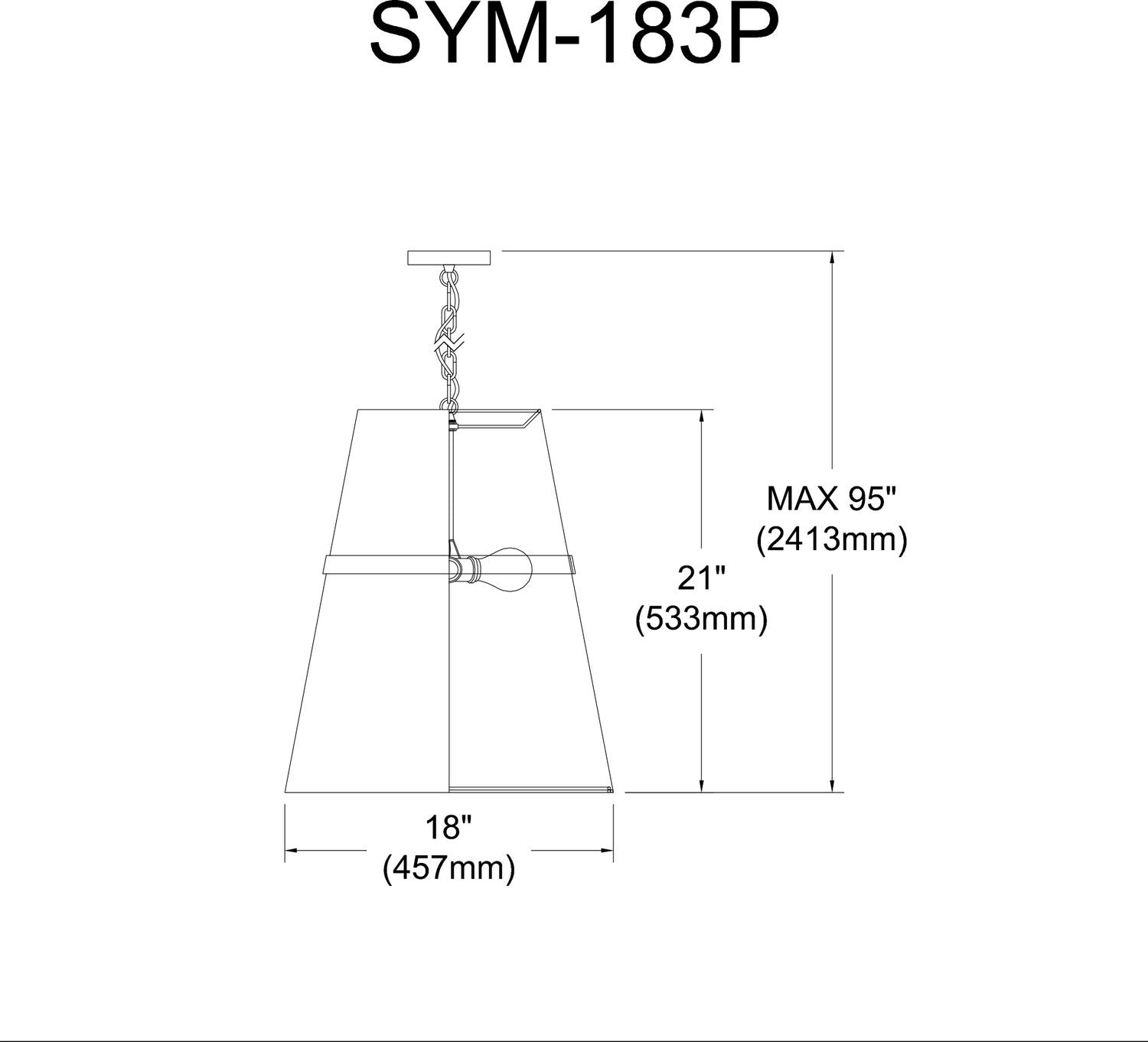 DAINOLITE, SYMPHONY HANGING PENDANT, PENDANT LIGHT