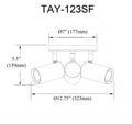 DAINOLITE TAYLOR CEILING TRACK