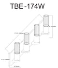 DAINOLITE, TUBE WALL VANITY, VANITY LIGHT
