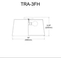 DAINOLITE, TRAPEZOID CEILING FLUSH, FLUSH MOUNT CEILING LIGHTS