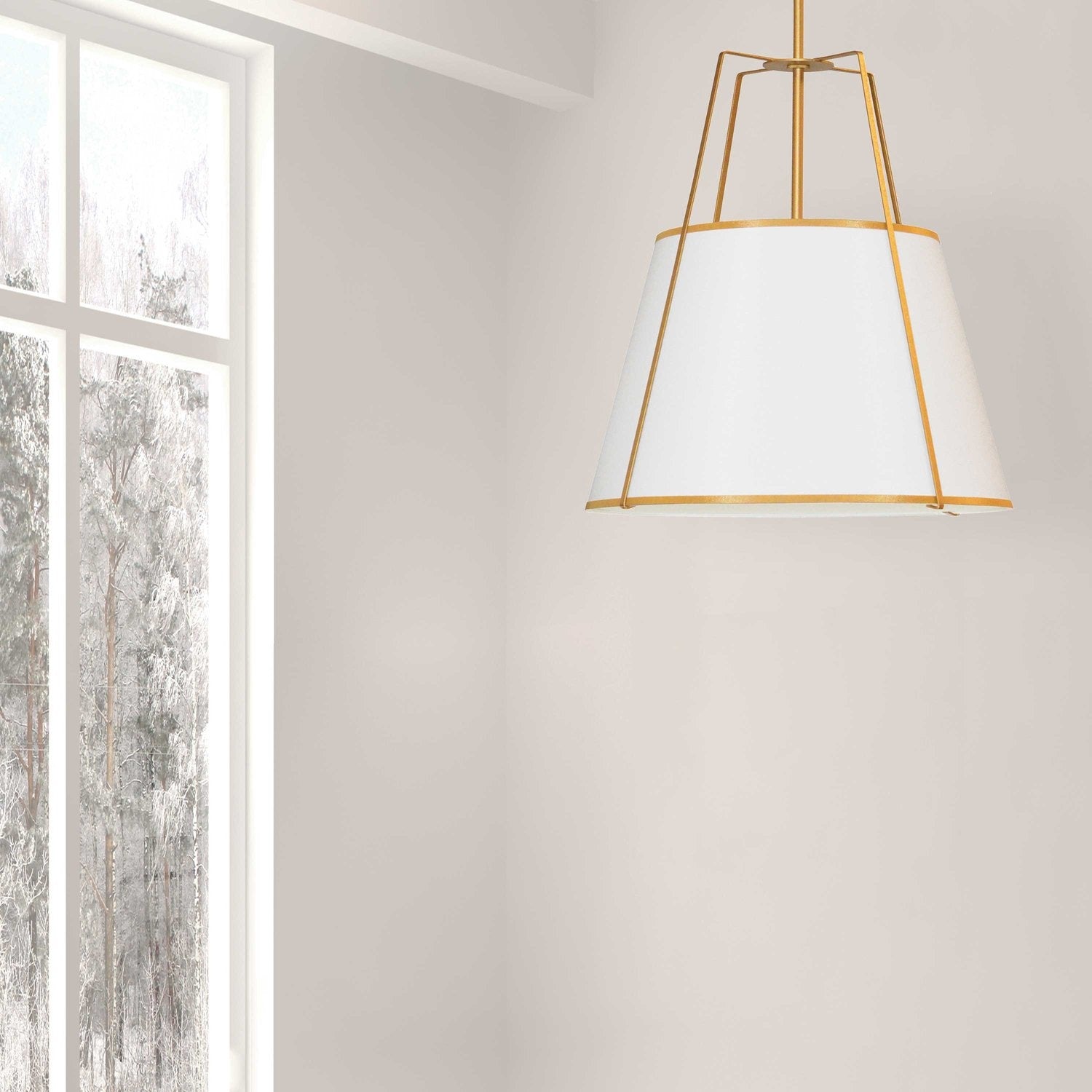 DAINOLITE, TRAPEZOID HANGING PENDANT, PENDANT LIGHT