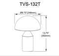 DAINOLITE TRAVIS TABLE DECORATIVE - Table