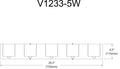 DAINOLITE, VERONA WALL VANITY, VANITY LIGHT
