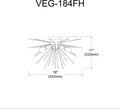 DAINOLITE, VEGA CEILING FLUSH, FLUSH MOUNT CEILING LIGHTS