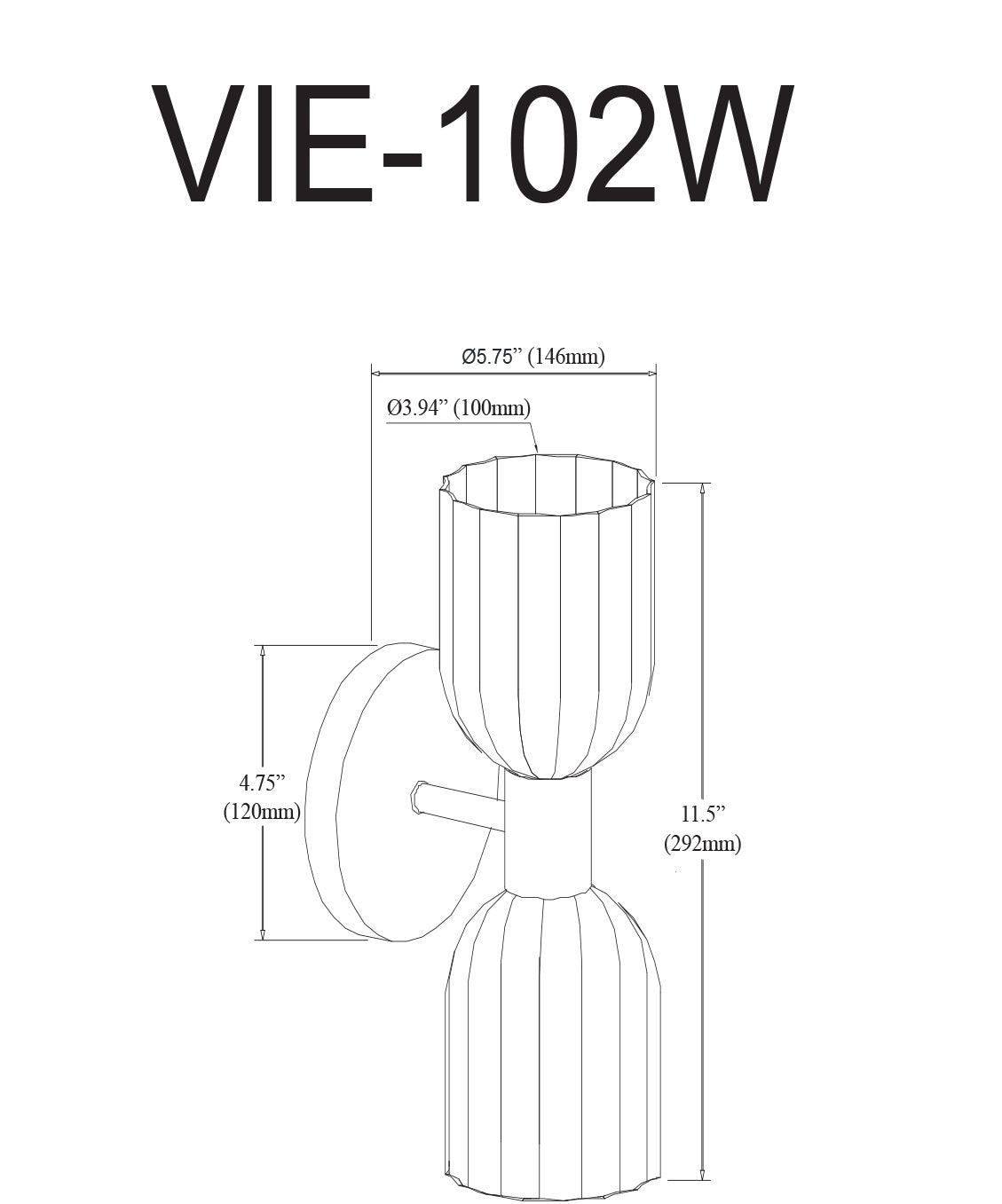 DAINOLITE, VIENNA WALL VANITY, VANITY LIGHT