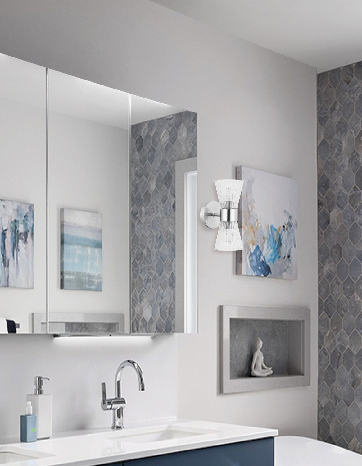 DAINOLITE, VIENNA WALL VANITY, VANITY LIGHT