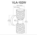 DAINOLITE, VALLORA WALL VANITY, VANITY LIGHT