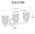 DAINOLITE, VALLORA WALL VANITY, VANITY LIGHT