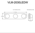 DAINOLITE, VELMA WALL VANITY, VANITY LIGHT