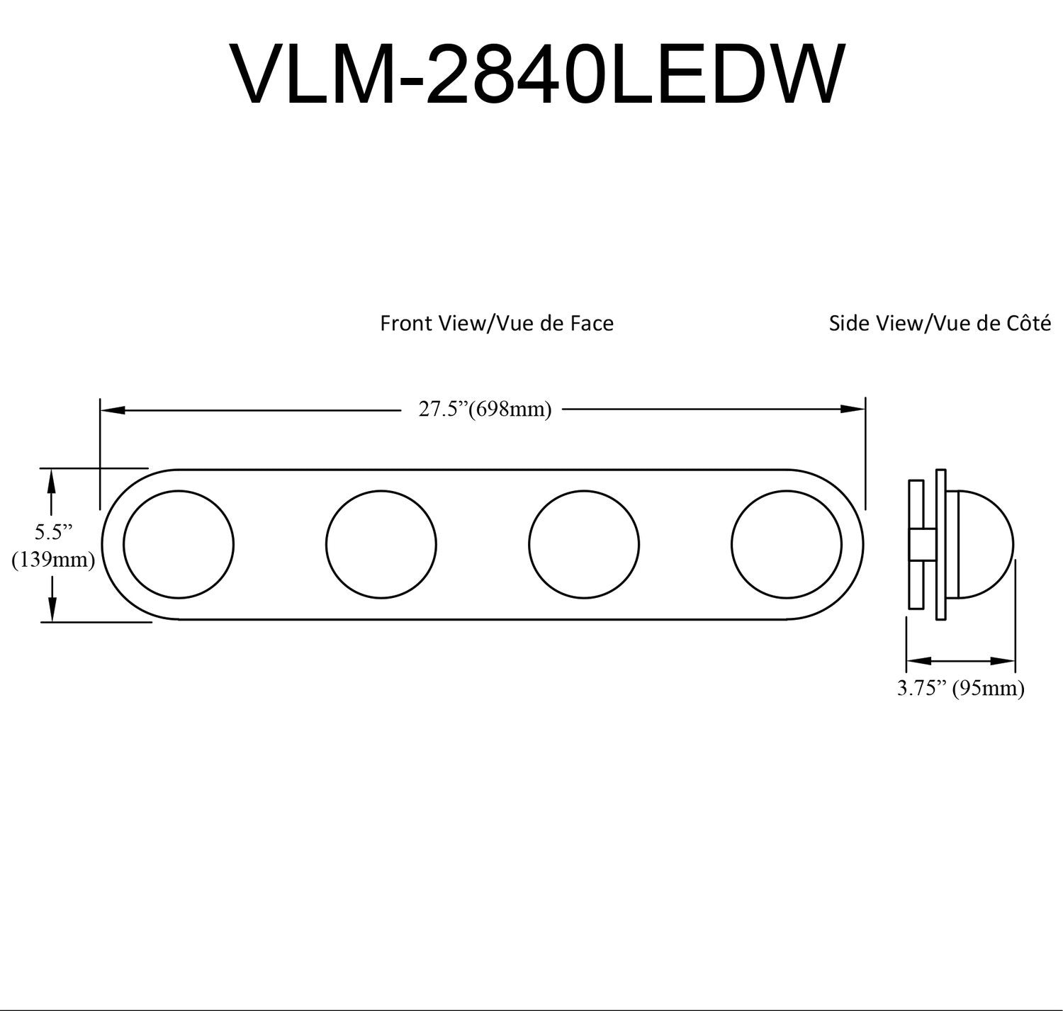 DAINOLITE, VELMA WALL VANITY, VANITY LIGHT