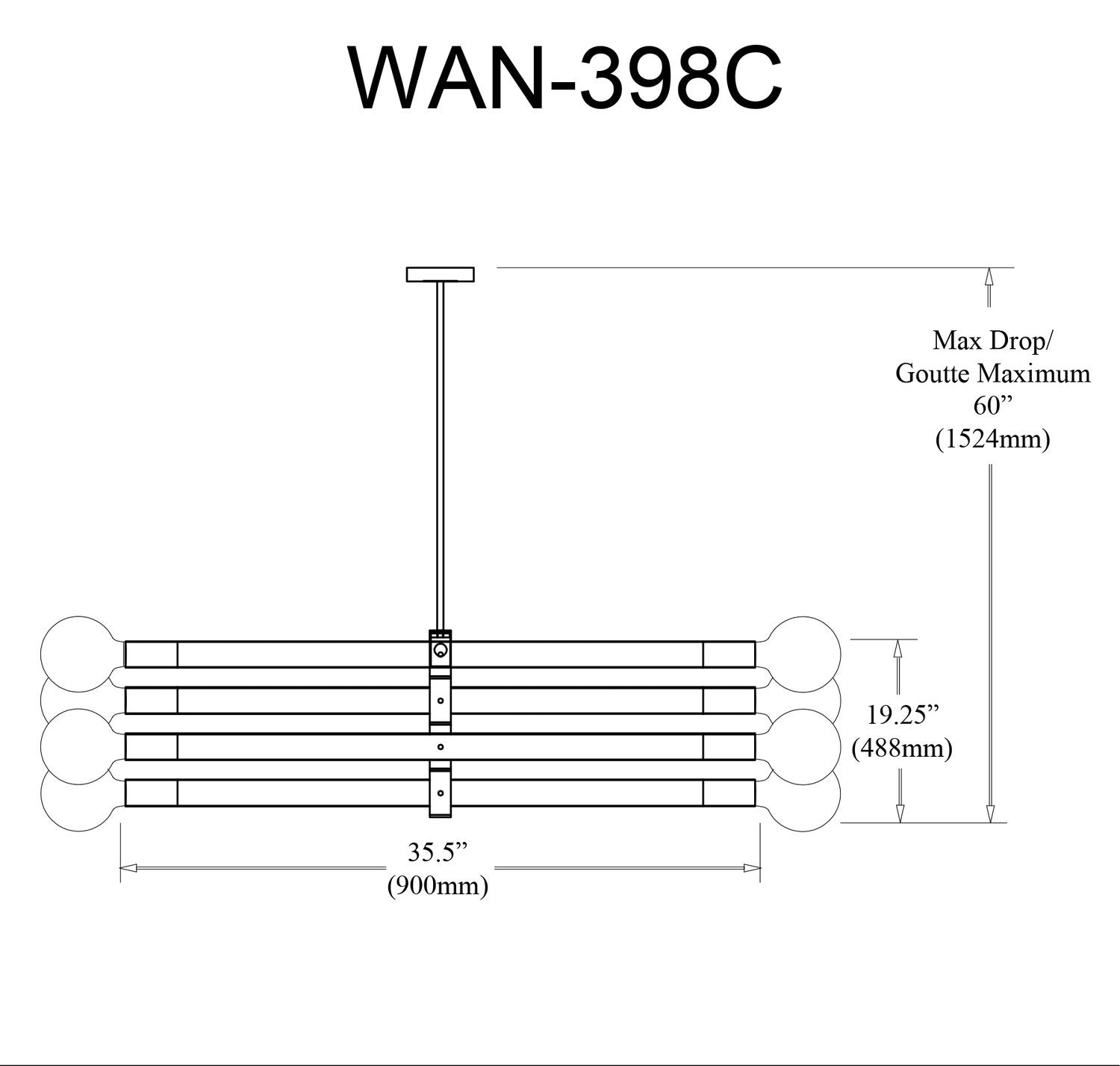 DAINOLITE LTD. WAN-398C-MB-AGB dfa1197f-1cd4-4bd2-8c4a-36500a9eb08d