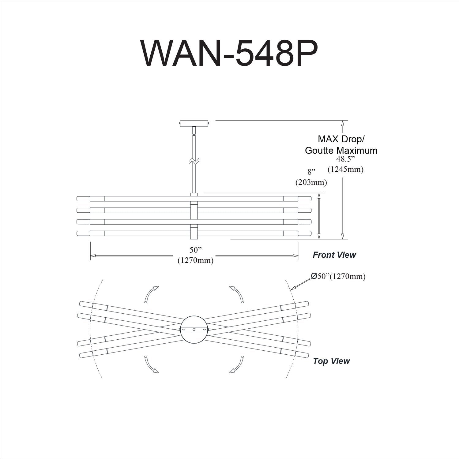 DAINOLITE LTD. WAN-548P-MB-AGB bf8e507d-0909-4bf6-b56d-2182ec4b1678