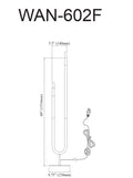 DAINOLITE, WAND FLOOR DECORATIVE, FLOOR LAMP