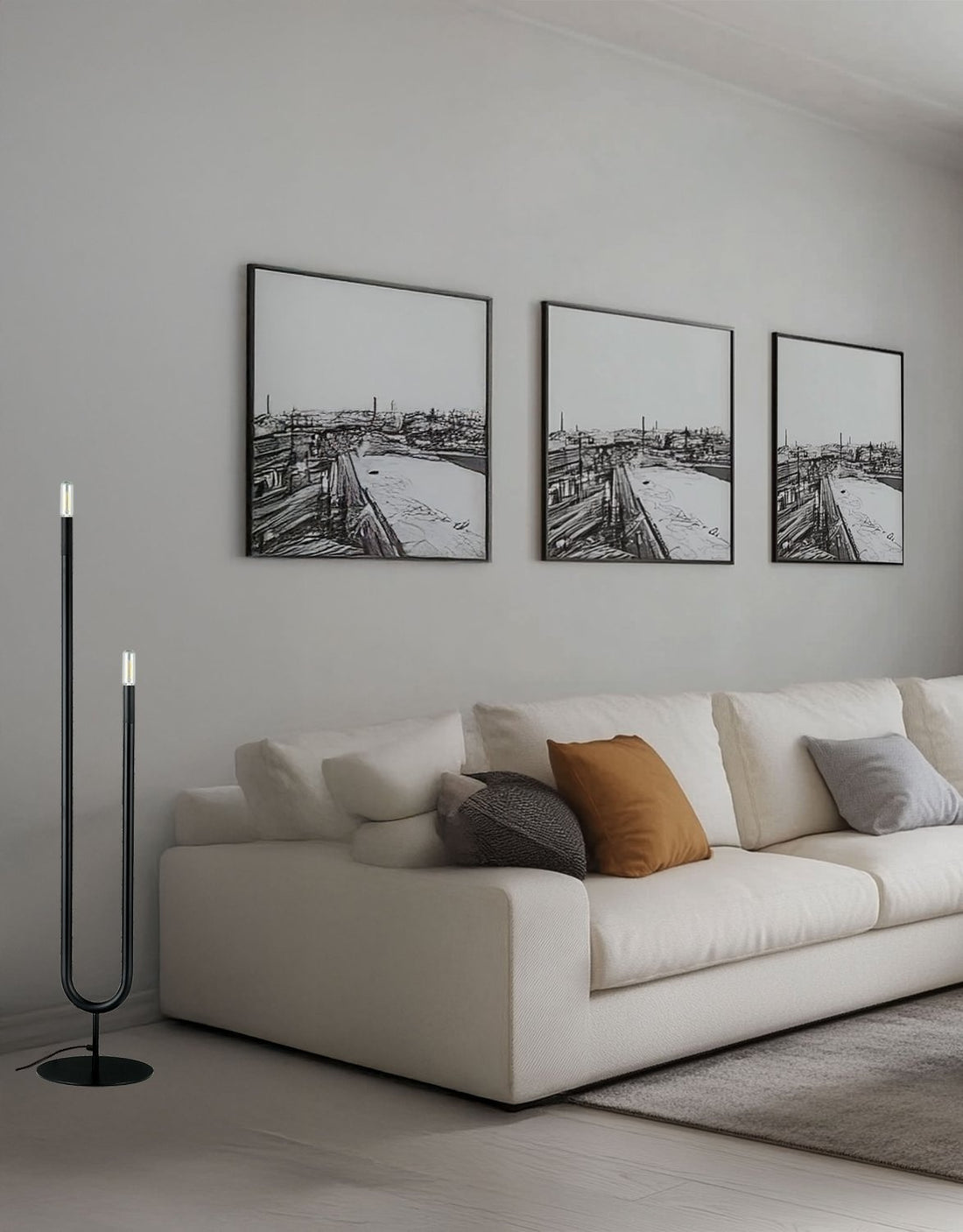 DAINOLITE, WAND FLOOR DECORATIVE, FLOOR LAMP