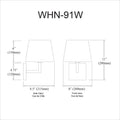 DAINOLITE, WHITNEY WALL DECORATIVE, WALL SCONCES