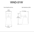 DAINOLITE, WENDA WALL DECORATIVE, WALL SCONCES