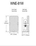 DAINOLITE, WINNIE WALL DECORATIVE, WALL SCONCES