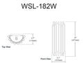 DAINOLITE, WESLYN WALL DECORATIVE, WALL SCONCES